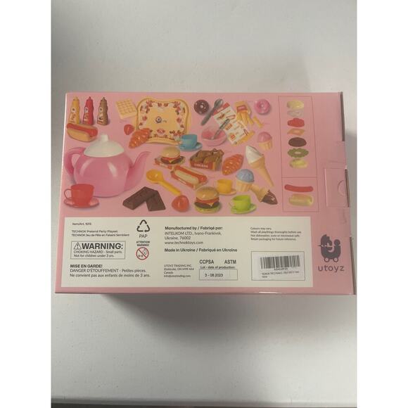 New!!!!!! Pretend Play Kitchen Toys 79 PCS Cookware With Play Street Food - Picture 3 of 5